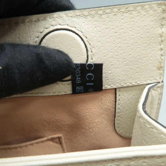 100% Authentic GUCCI Ophidia Chain Brown Flora Canvas Shoulder Bag - Picture 10 of 12